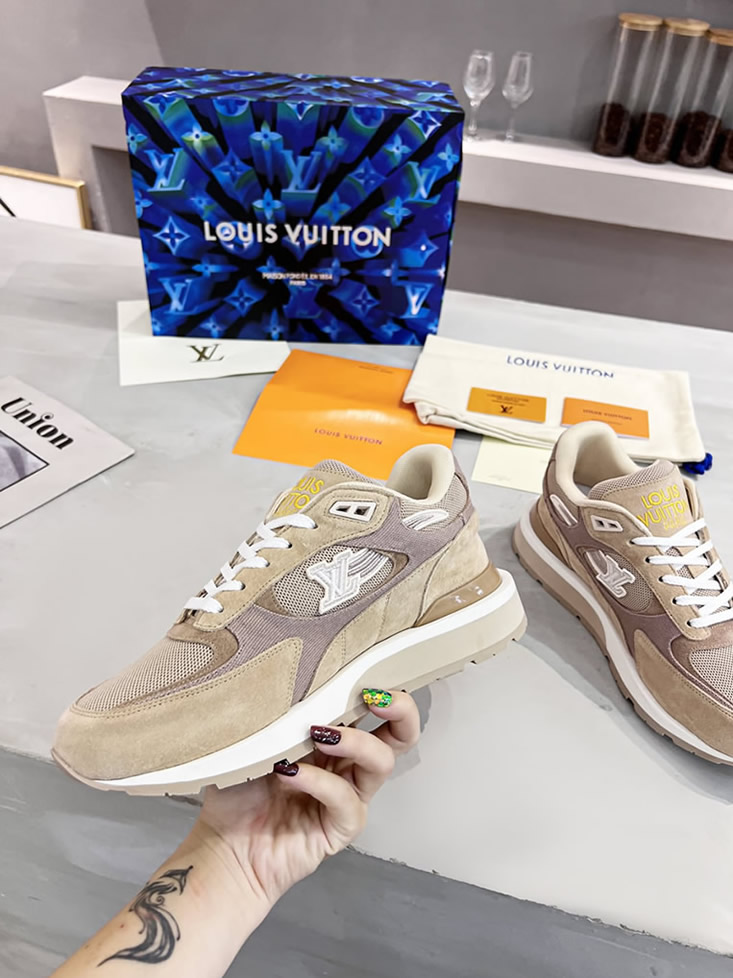 ルイ・ヴィトン ランナウェイ・ライン スニーカー ベージュ shoes551 - 画像 (7)
