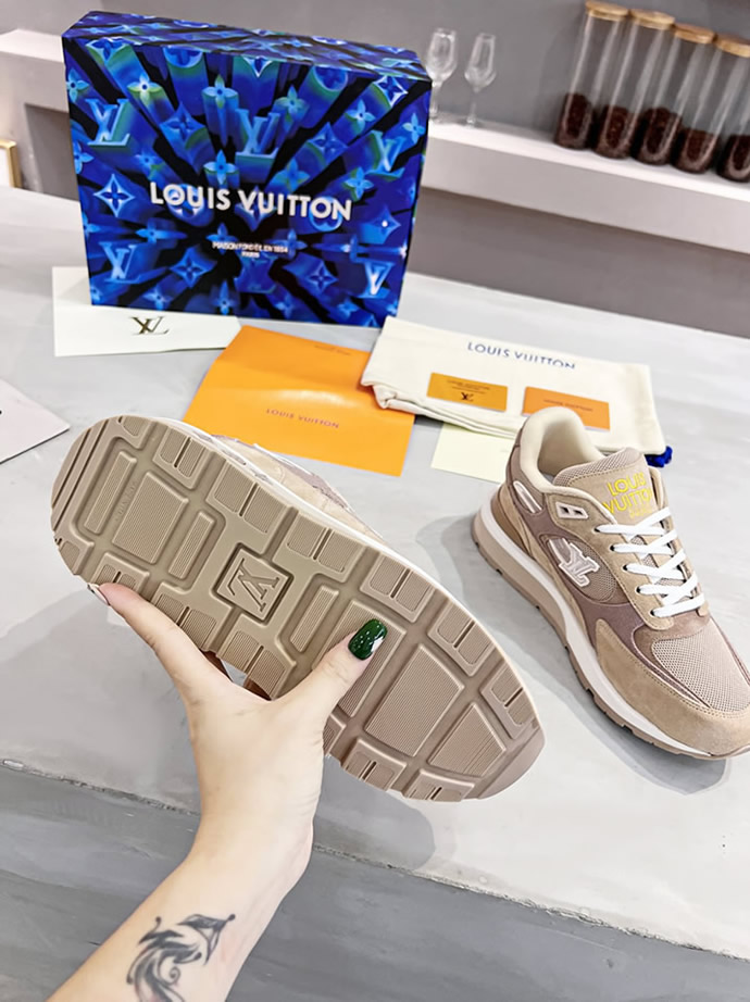 ルイ・ヴィトン ランナウェイ・ライン スニーカー ベージュ shoes551 - 画像 (8)
