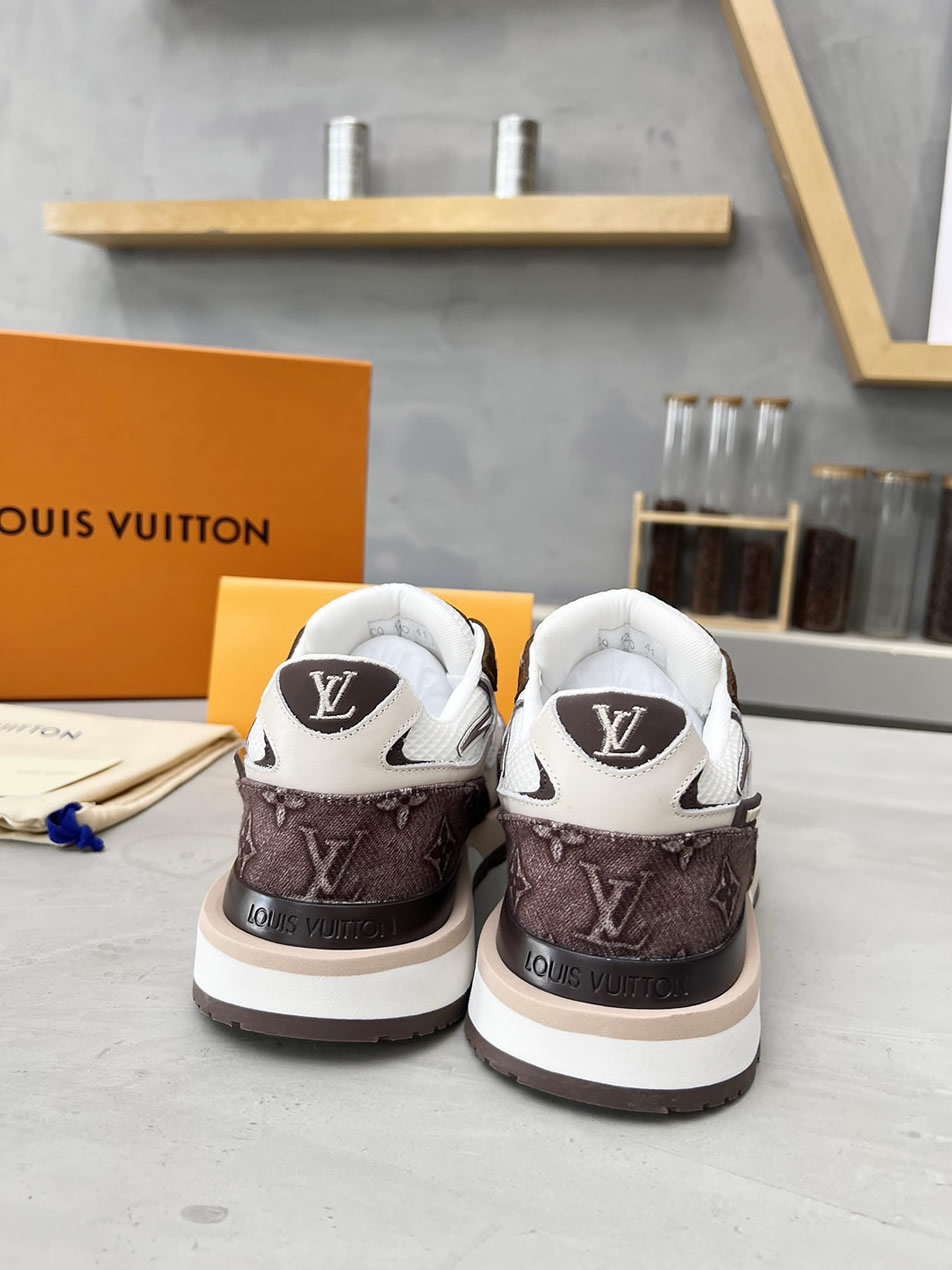 ルイ・ヴィトン ランナウェイ・ライン スニーカー ブラウン shoes555 - 画像 (8)