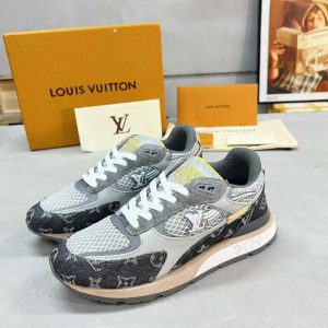 ルイ・ヴィトン ランナウェイ・ライン スニーカー グレー shoes556