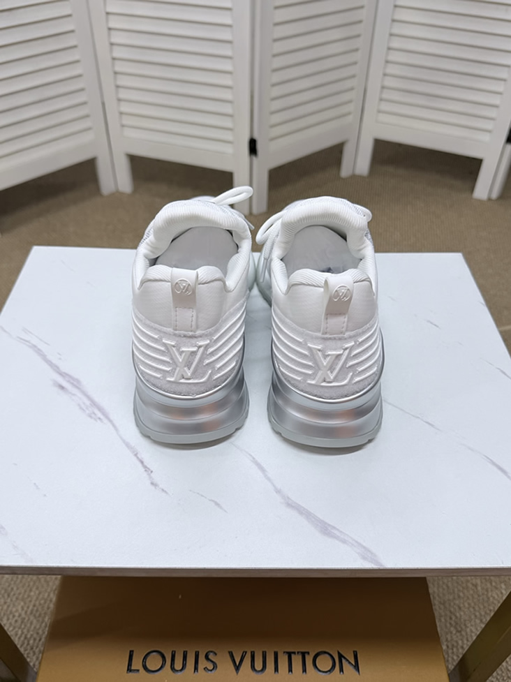 ルイ・ヴィトン モノグラム 針ニット スニーカー ホワイト shoes584 - 画像 (8)
