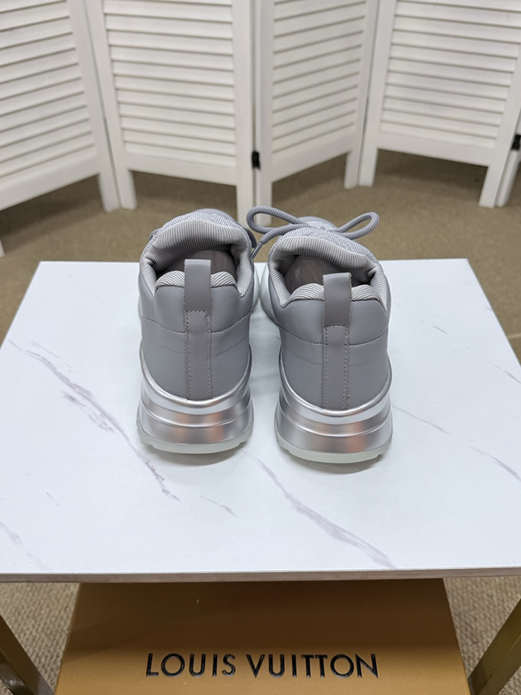 ルイ・ヴィトン 針ニット スニーカー グレー shoes585 - 画像 (8)