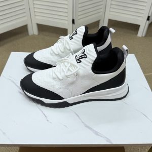 ルイ・ヴィトン ホワイト×ブラック コンビスニーカー shoes586