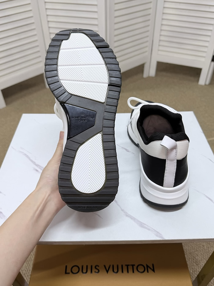 ルイ・ヴィトン ホワイト×ブラック コンビスニーカー shoes586 - 画像 (8)