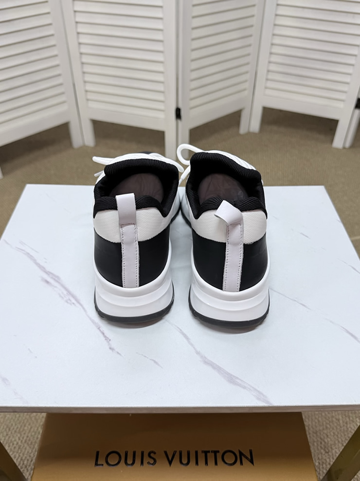 ルイ・ヴィトン ホワイト×ブラック コンビスニーカー shoes586 - 画像 (9)
