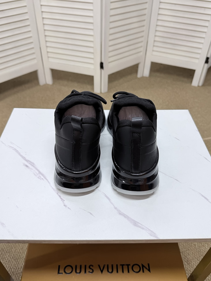 ルイ・ヴィトン 針ニット スニーカー ブラック shoes562 - 画像 (8)