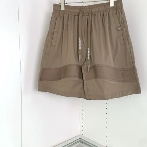 バーバリー ロゴドローコード テクニカルショートパンツ ベージュ FS496