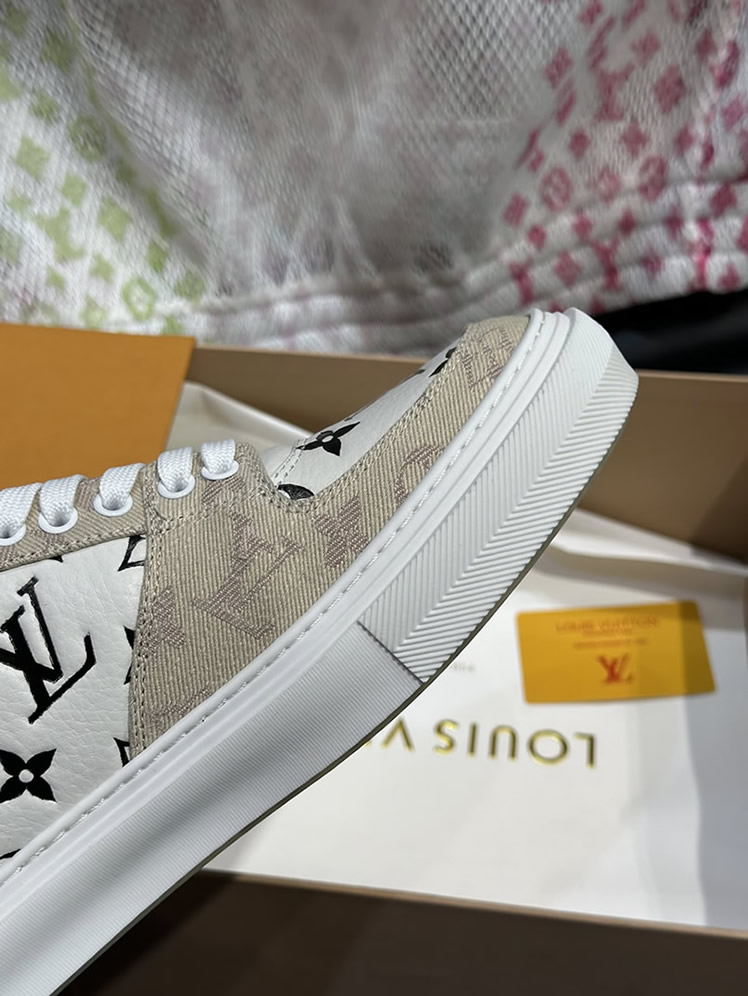 ルイ・ヴィトン モノグラム スニーカー ホワイト ベージュ shoes623 - 画像 (7)