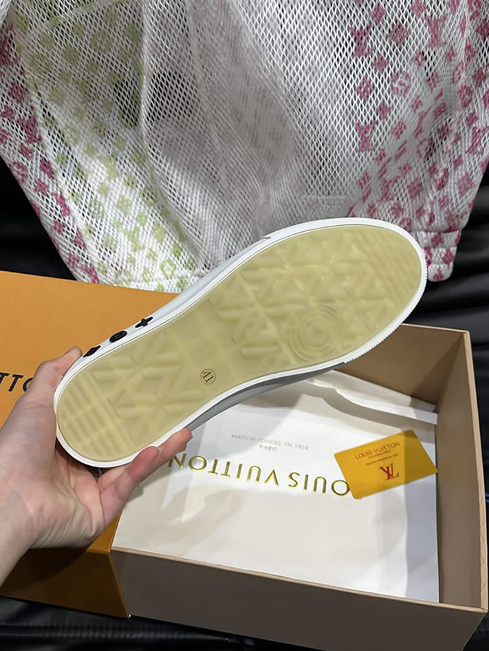 ルイ・ヴィトン モノグラム スニーカー ホワイト ベージュ shoes623 - 画像 (9)