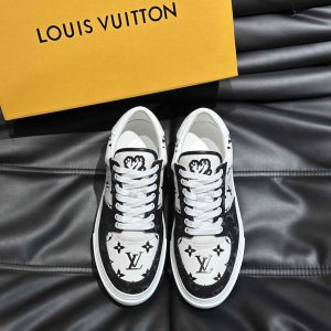 ルイ・ヴィトン モノグラム スニーカー ホワイト ブラック shoes626