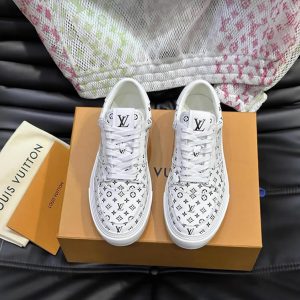 ルイ・ヴィトン モノグラム スニーカー ホワイト ブラック shoes632