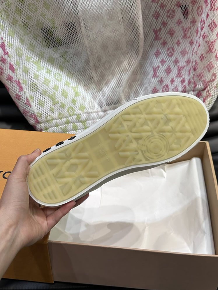 ルイ・ヴィトン モノグラム スニーカー ホワイト ブラック shoes632 - 画像 (9)