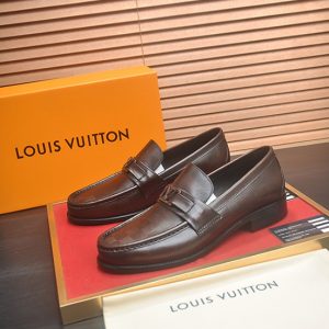 ルイ・ヴィトン メジャー・ライン ローファー ダミエ アンフィニ ダークブラウン shoes639