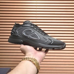 ディオール B30 メッシュ テクニカル ファブリック スニーカー ダークグレー ブラック shoes678