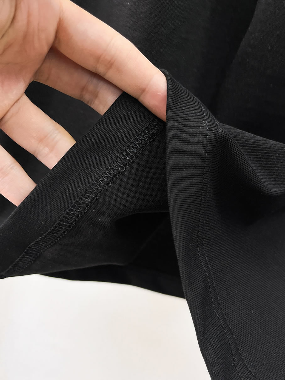 ルイ・ヴィトン アーチロゴ マルチカラー 半袖 Tシャツ ブラック FS576 - 画像 (11)