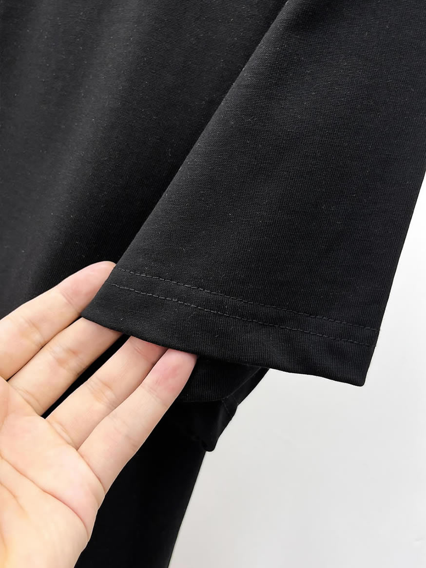 ルイ・ヴィトン アーチロゴ マルチカラー 半袖 Tシャツ ブラック FS576 - 画像 (10)