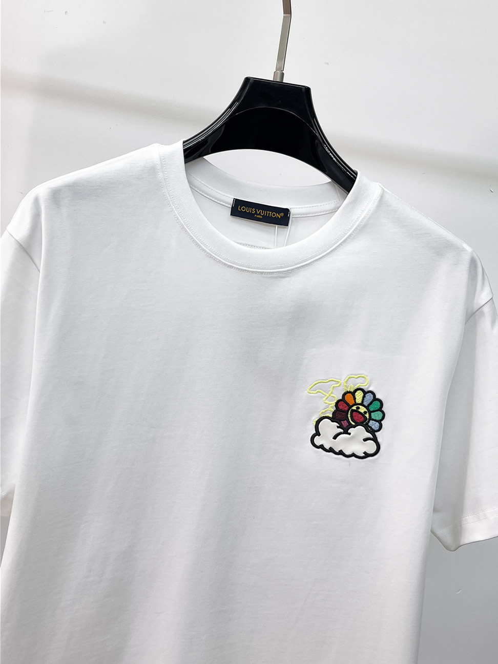 ルイ・ヴィトン カイカイキキ&クラウド 半袖 Tシャツ ホワイト FS583 - 画像 (3)