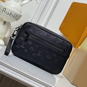 ルイ・ヴィトン モノグラム アンプラント アルファ クラッチバッグ ノワール N47626