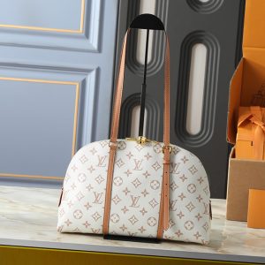 ルイ・ヴィトン モノグラム ブロン ヴァヴァン風 ロングショルダーバッグ ホワイト M28951