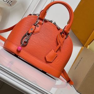 ルイ・ヴィトン エピ アルマ BB ハンドバッグ オレンジ M28902