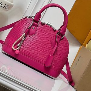 ルイ・ヴィトン エピ アルマ BB ハンドバッグ ピンク M28902