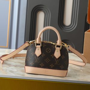 ルイ・ヴィトン モノグラム アルマ・バックパック ハンドバッグ ブラウン M82717