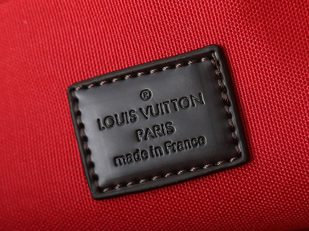 ルイ・ヴィトン ダミエ・エベヌ ナノ・アルマ ハンドバッグ ブラウン M53152 - 画像 (8)