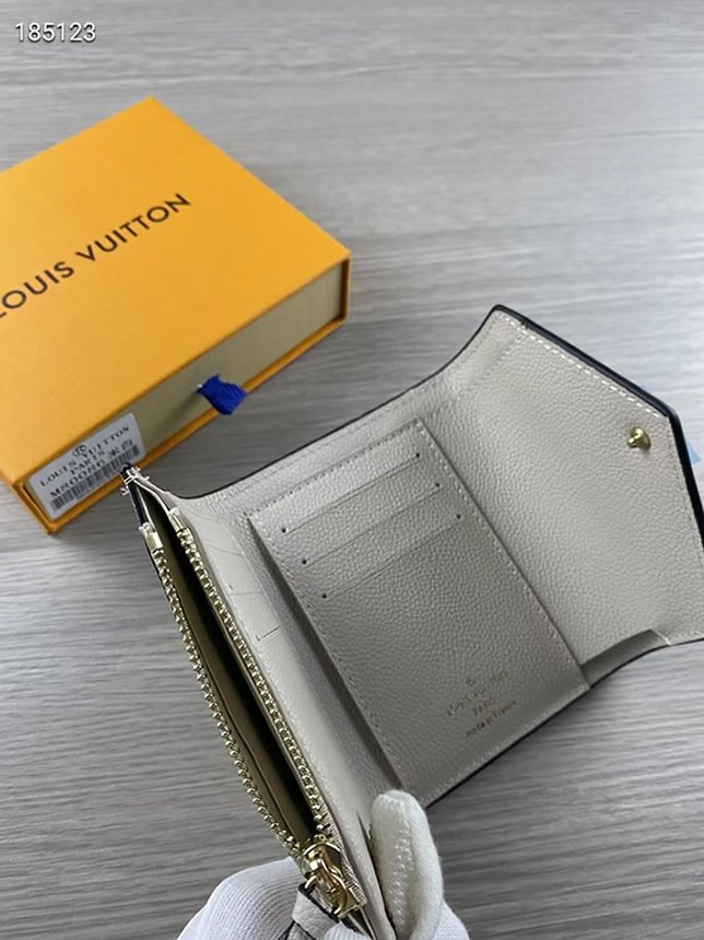 ルイ・ヴィトン モノグラム・アンプラント ポルトフォイユ・ヴィクトリーヌ 財布 ライトグレー M80086 - 画像 (8)
