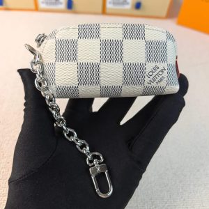 ルイ・ヴィトン ダミエ・アズール マイクロ・ポシェット・アクセソワール ポーチ ダミエ・アズール M25694