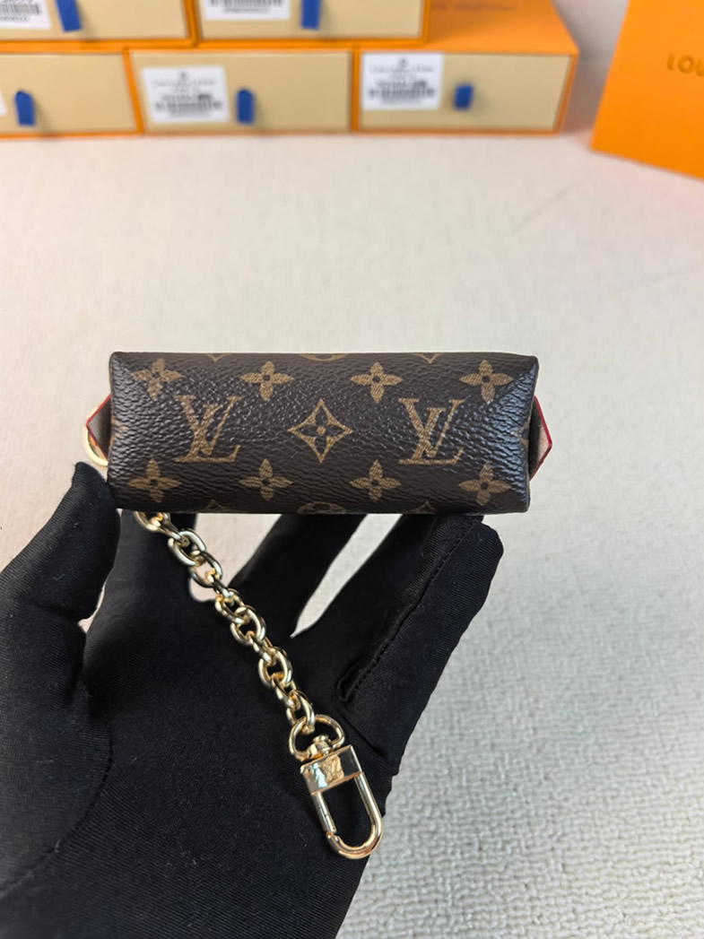 ルイ・ヴィトン モノグラム マイクロ・ポシェット・アクセソワール ポーチ ゴールド金具 M25694 - 画像 (3)