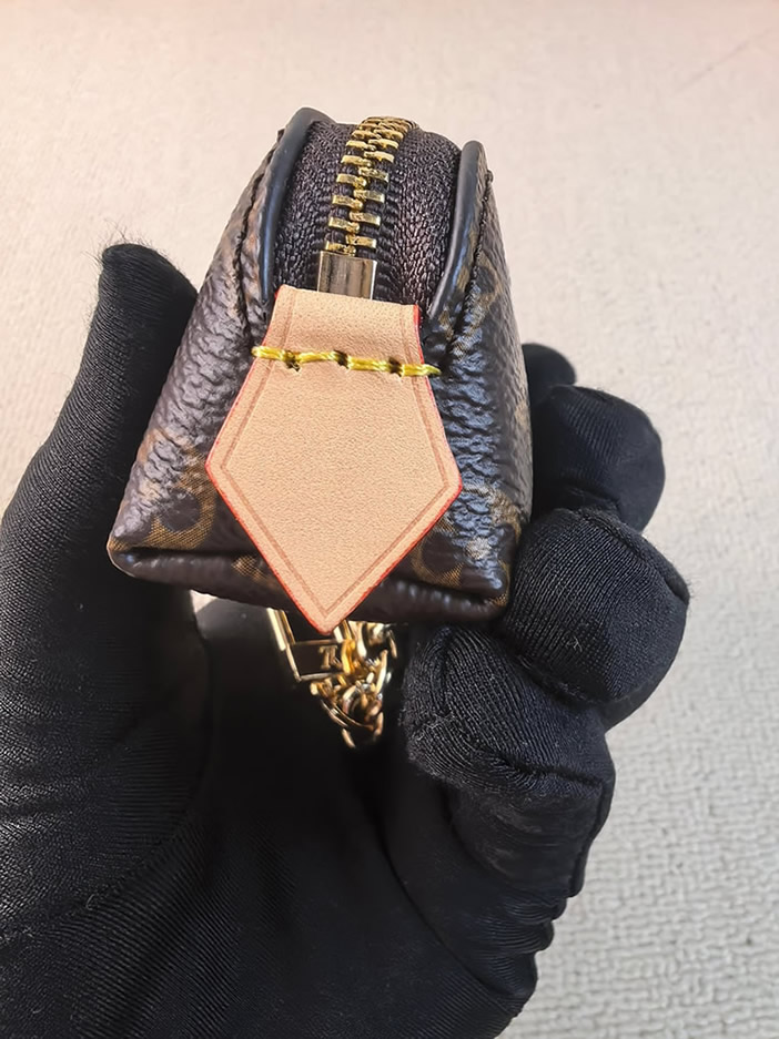 ルイ・ヴィトン モノグラム マイクロ・ポシェット・アクセソワール ポーチ ゴールド金具 M25694 - 画像 (6)