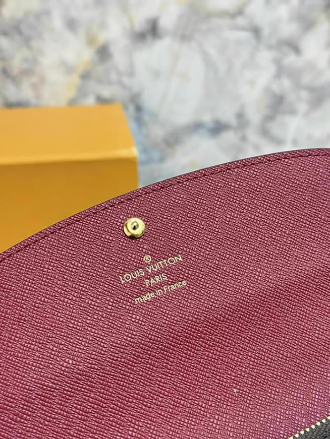 ルイ・ヴィトン モノグラム ポルトフォイユ・エミリー 長財布 ブラウン M61289 - 画像 (5)