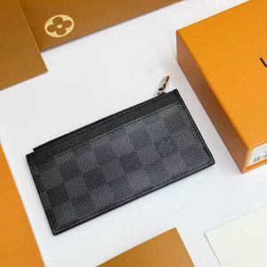 ルイ・ヴィトン ダミエ・グラフィット コインカード・ホルダー コインケース M64038