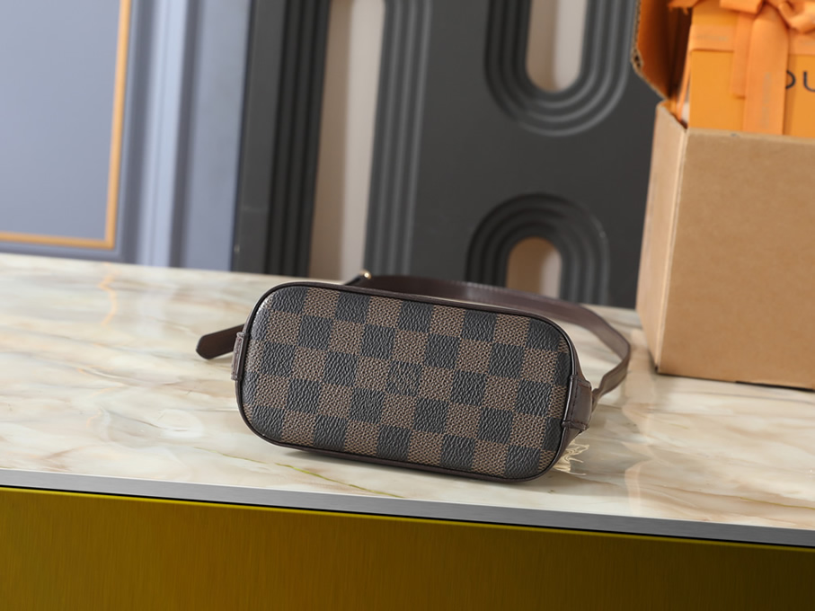 ルイ・ヴィトン バッグ アルマBB ダミエ ブラウン M82717 - 画像 (4)