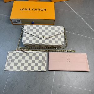 ルイ・ヴィトン バッグ ポシェット・フェリシー ダミエ アズール M61276