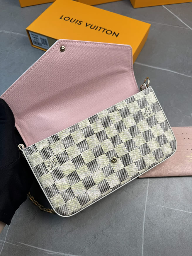 ルイ・ヴィトン バッグ ポシェット・フェリシー ダミエ アズール M61276 - 画像 (5)