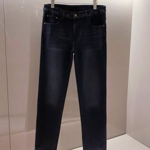 ボッテガヴェネタ デニムパンツ ジーンズ ダークブルー インディゴ KU001