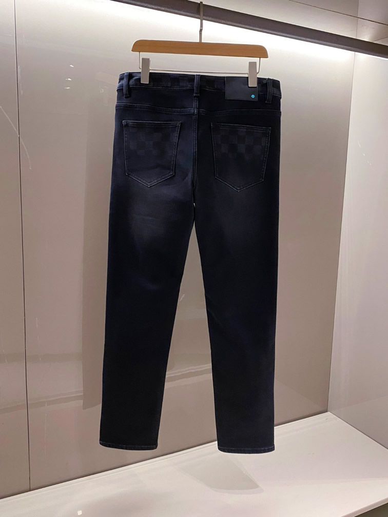 ボッテガヴェネタ デニムパンツ ジーンズ ダークブルー インディゴ KU001 - 画像 (2)