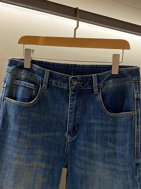 ボッテガヴェネタ デニムパンツ ジーンズ ブルー インディゴ KU006 - 画像 (3)