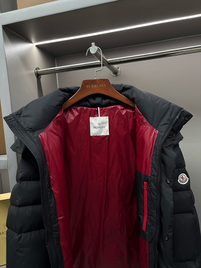 モンクレール フーデッド ダウンジャケット ブラック moncler003 - 画像 (7)