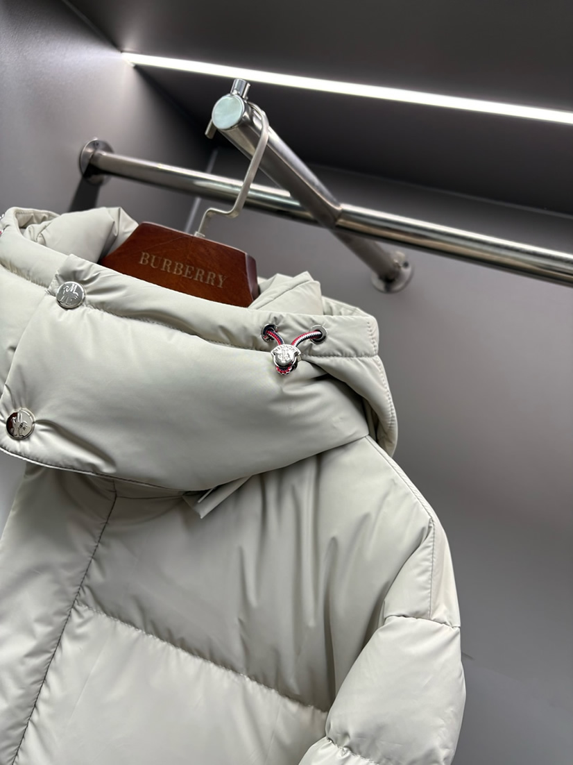 モンクレール フーデッド ダウンジャケット オフホワイト moncler004 - 画像 (6)