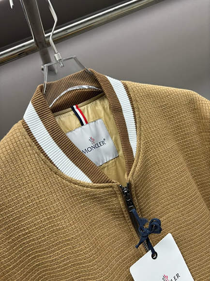 モンクレール ニット ボンバージャケット ブルゾン キャメル moncler005 - 画像 (4)