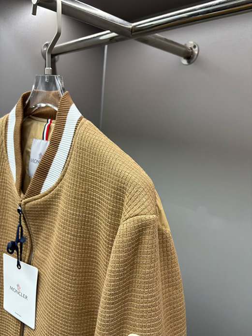 モンクレール ニット ボンバージャケット ブルゾン キャメル moncler005 - 画像 (6)