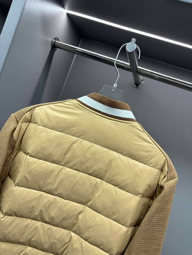 モンクレール ニット ボンバージャケット ブルゾン キャメル moncler005 - 画像 (9)