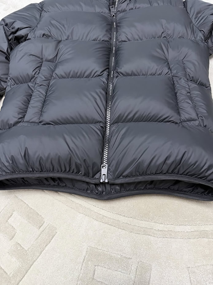 モンクレール スタンドカラー パデッド ダウンジャケット ブラック moncler020 - 画像 (9)