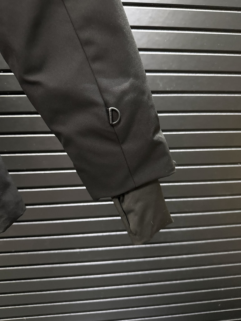 モンクレール レディース ファー付き ベルトダウンジャケット ブラック moncler023 - 画像 (7)