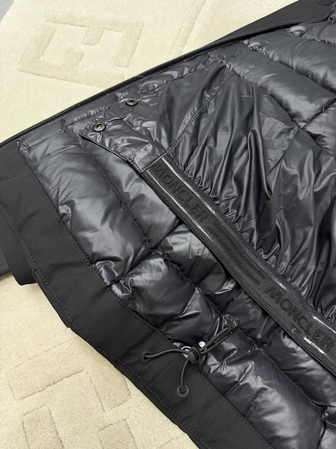 モンクレール レディース ファー付き ベルトダウンジャケット ブラック moncler023 - 画像 (14)