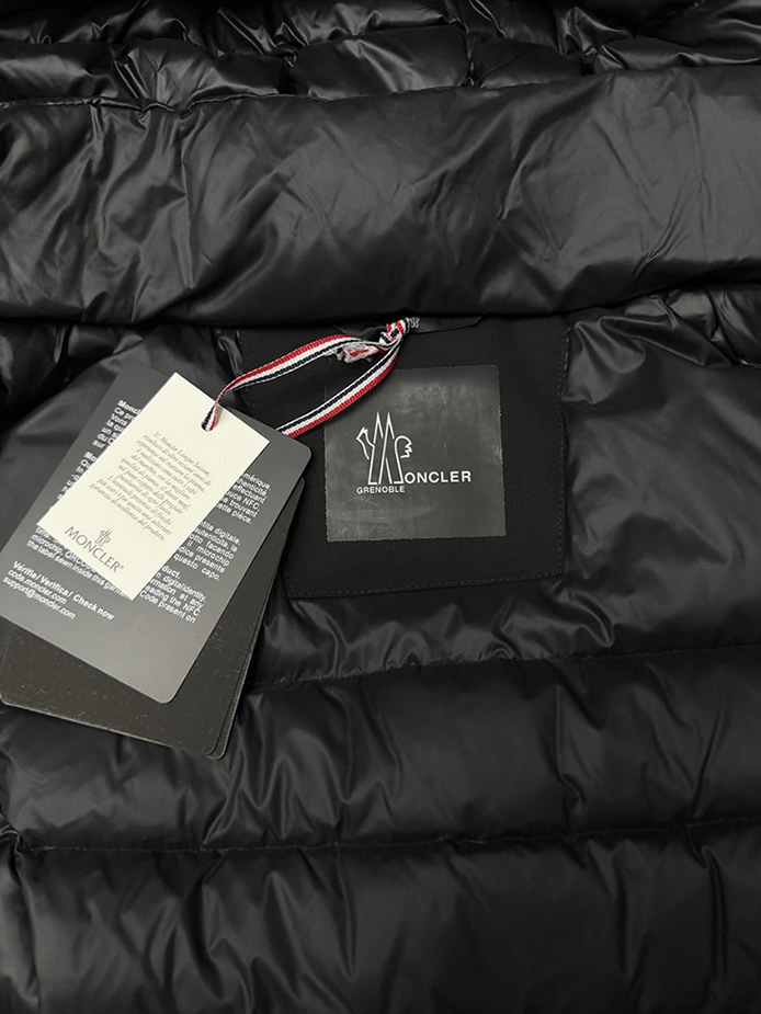 モンクレール レディース ファー付き ベルトダウンジャケット ブラック moncler023 - 画像 (15)