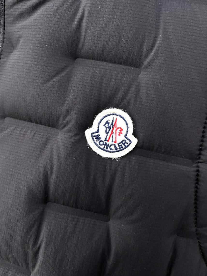 モンクレール キルティング スタンドカラー ダウンベスト ブラック moncler037 - 画像 (6)