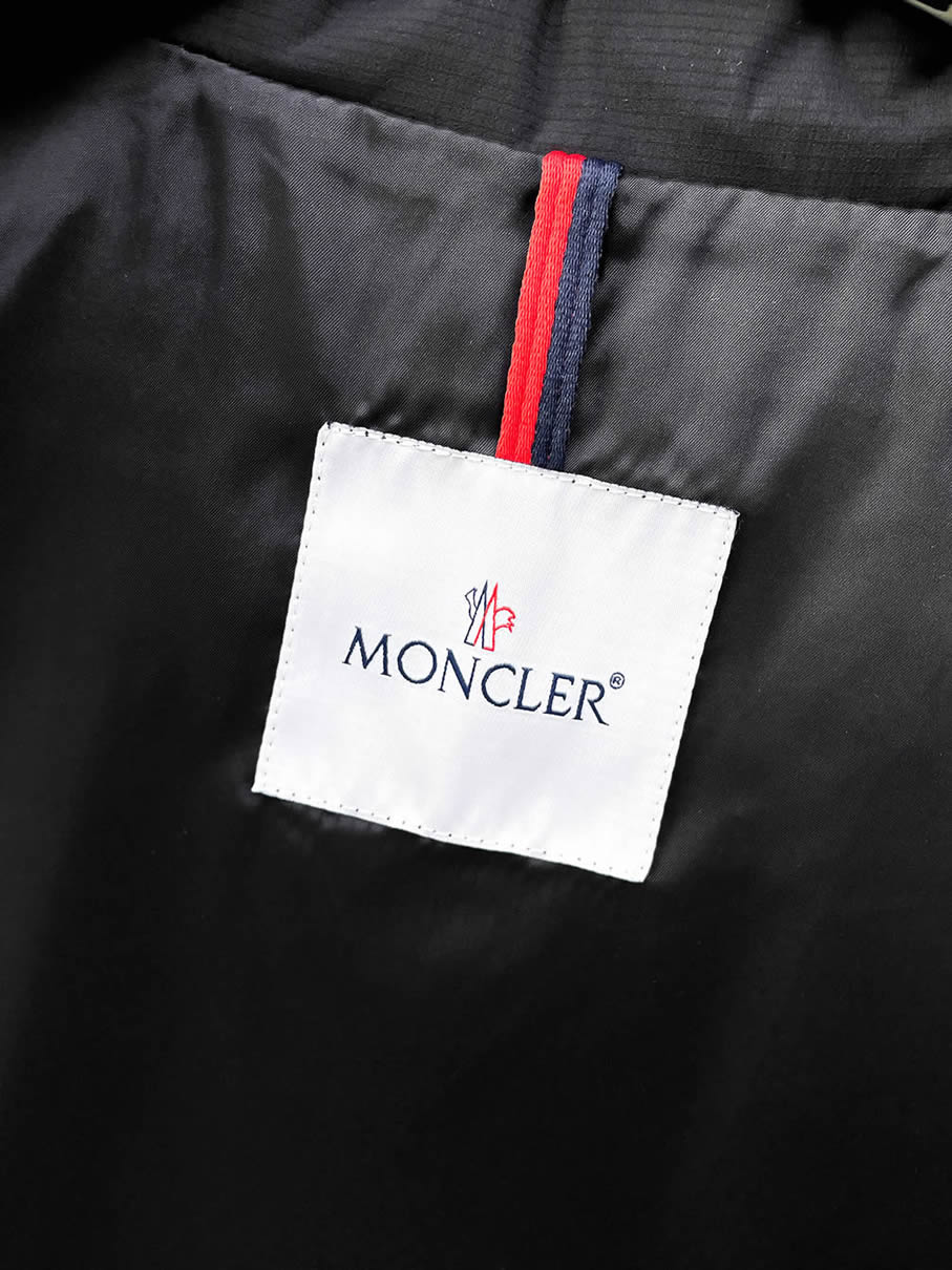 モンクレール キルティング スタンドカラー ダウンベスト ブラック moncler037 - 画像 (10)
